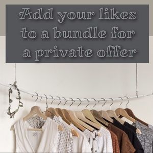 Add likes to bundle for a private offer